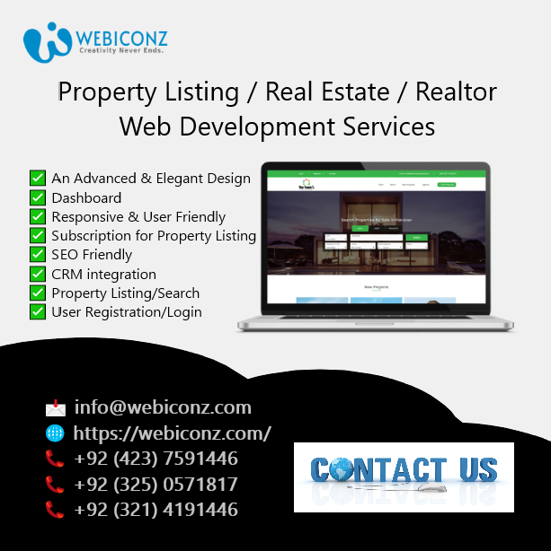 Real Estate Agent Website Design, Best Real Estate Web Development Company, realtor website development company