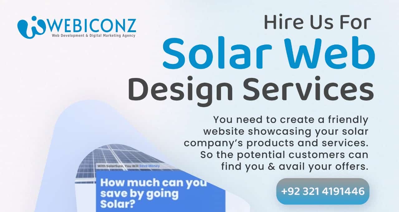 Solar website design services, Solar web development services, Solar web design agency,