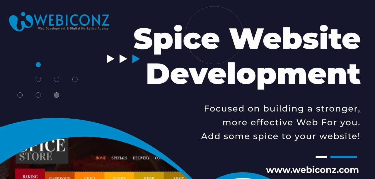 Spice web development services, Spice web design agency, Spice website development company,